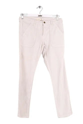 Jean droit Ba&Sh Beige en Coton, taille S - Seconde Main