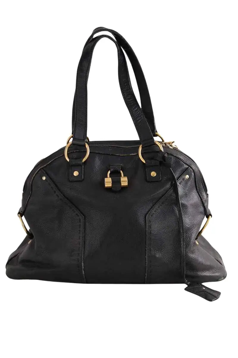 Sac porté épaule Yves Saint Laurent Noir en Cuir - Seconde Main