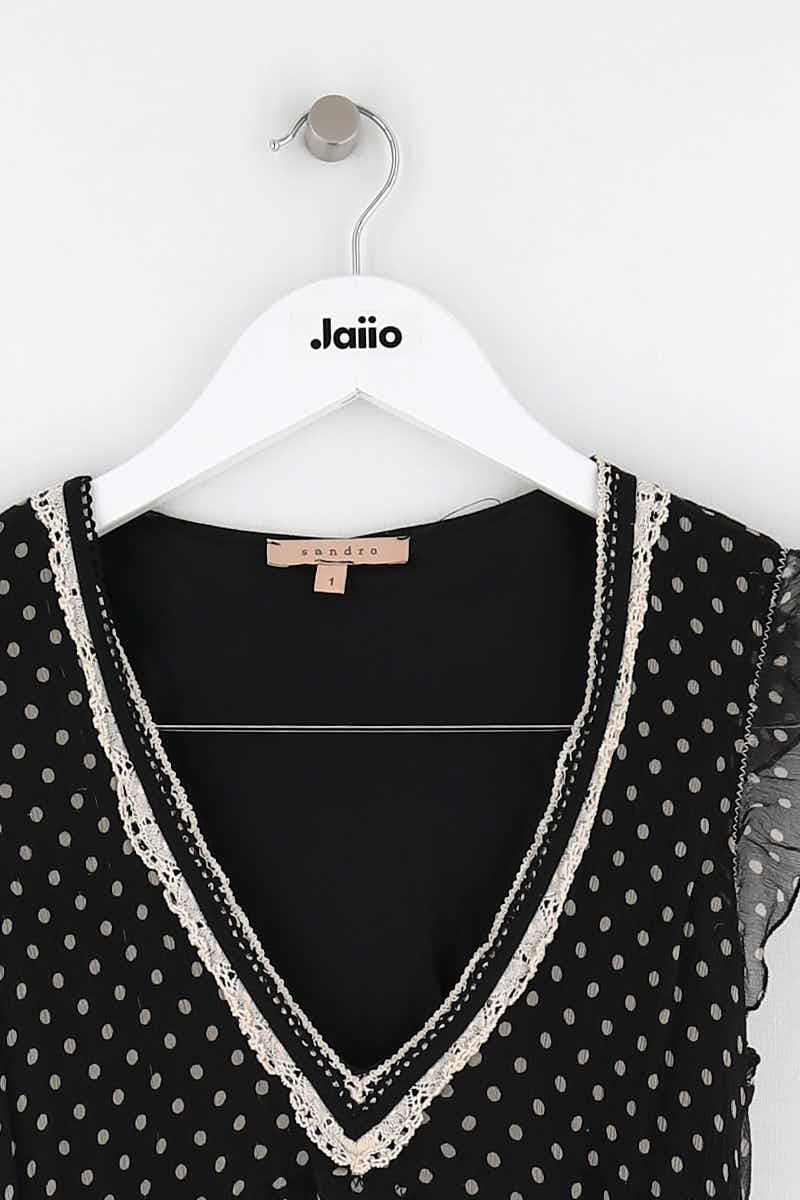 Robe Sandro  Noir
