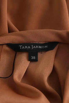 Robe Tara Jarmon Camel en Synthétique