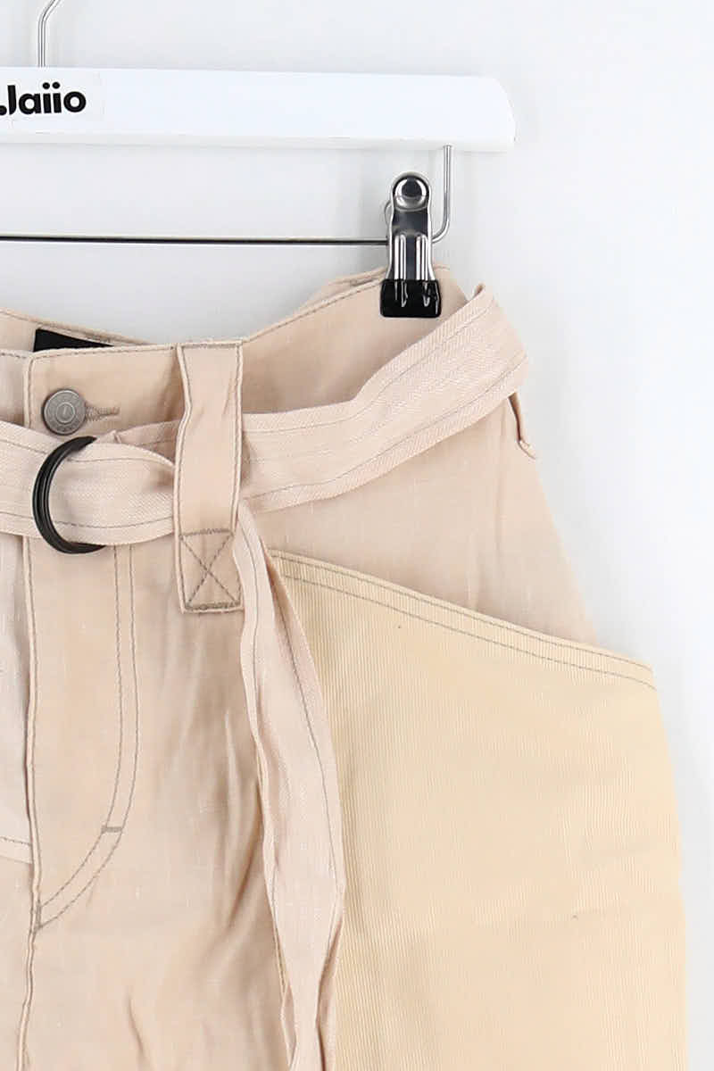 Pantalon droit Isabel Marant  Beige