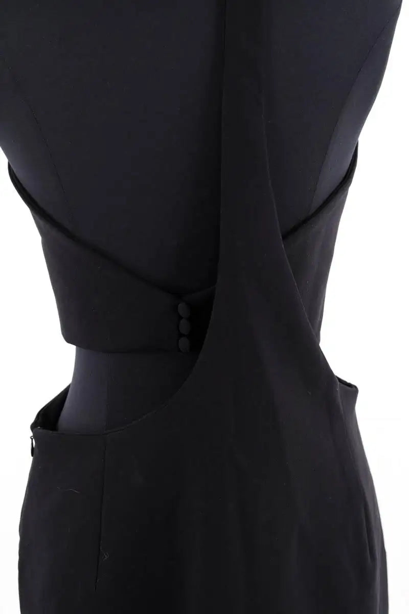 Robe Magda Butrym Noir en Viscose