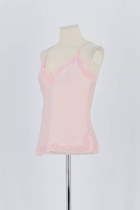 Top sans manche Vannina Vesperini  Rose