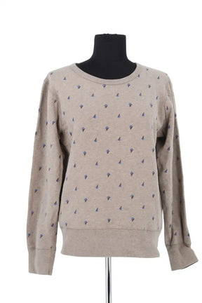 Sweatshirt Bellerose Beige en Coton, taille S - Seconde Main