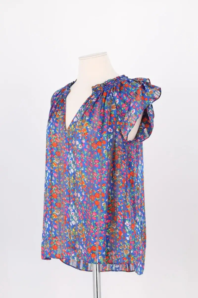 Blouse Ba&Sh Bleu en Synthétique