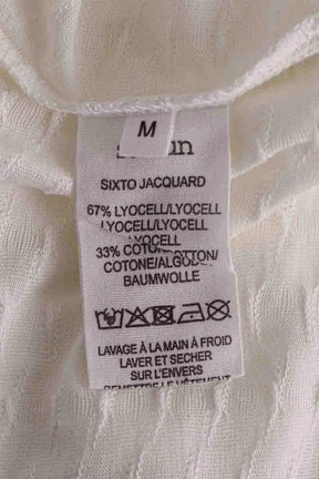 T-shirt Sessun Ecru en Synthétique