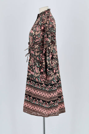 Robe Antik Batik  Noir
