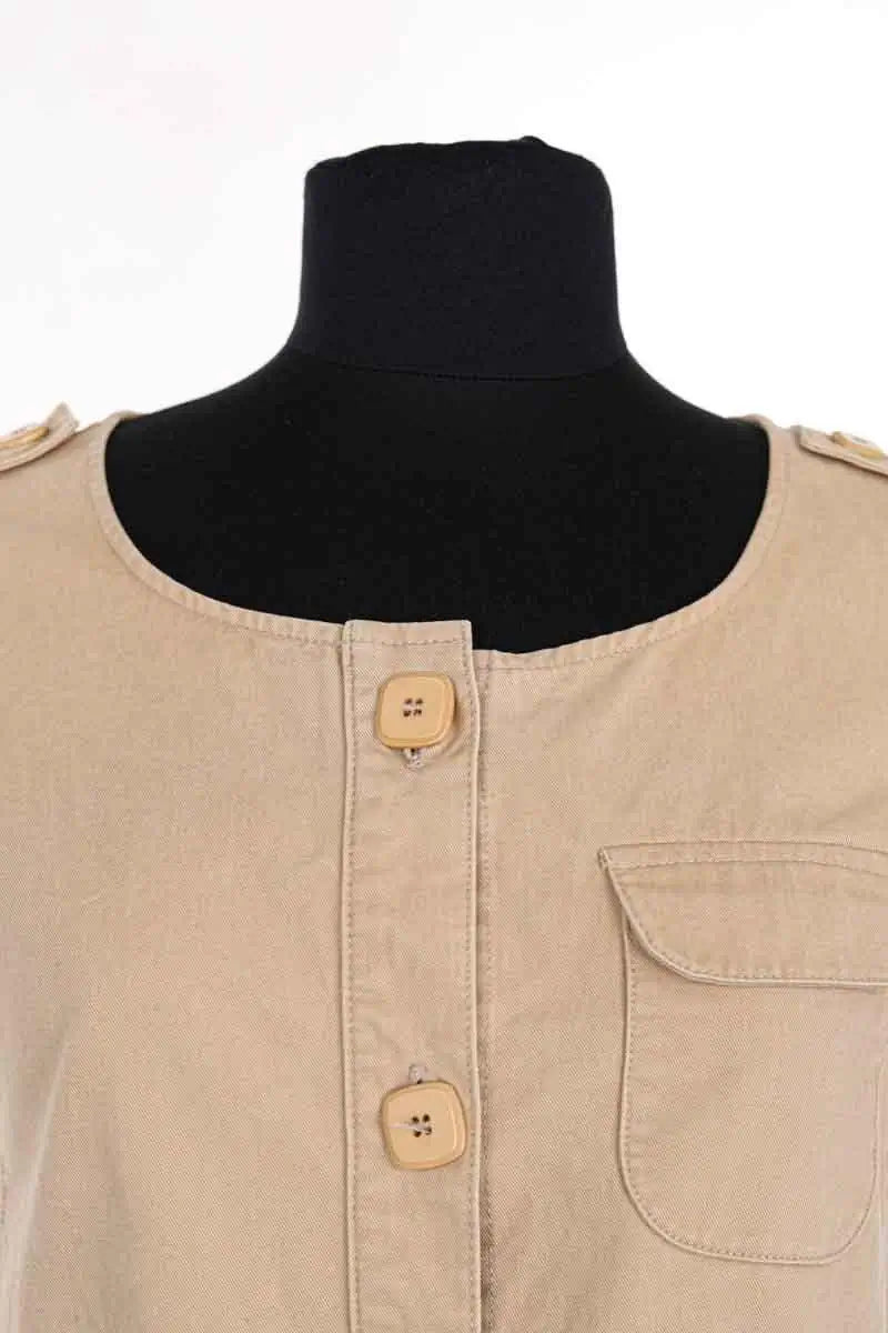 Robe APC Camel en Coton