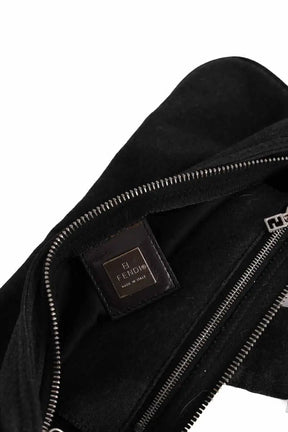 Sac à bandoulière Fendi Baguette Anthracite en Coton