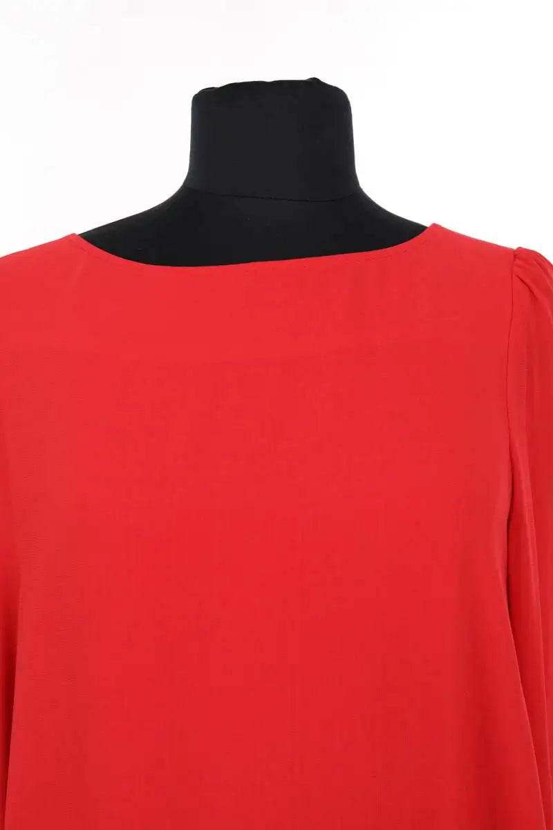 Robe Claudie Pierlot Rouge en Synthétique