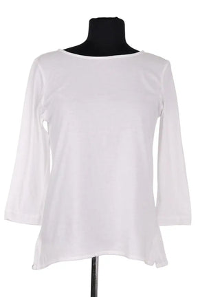 Top Majestic Filatures Blanc en Coton, taille S - Seconde Main
