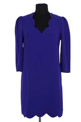 Robe Claudie Pierlot Bleu en Synthétique, taille S - Seconde Main
