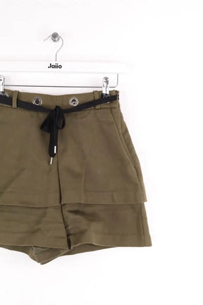 Mini short Maje Kaki en Coton