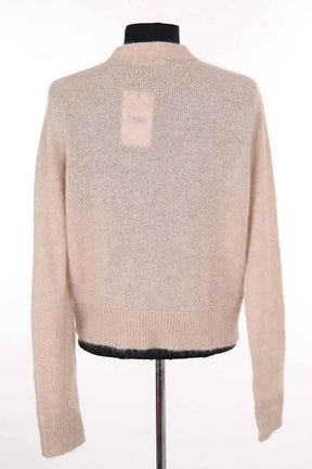 Cardigan Momoni Beige en Synthétique