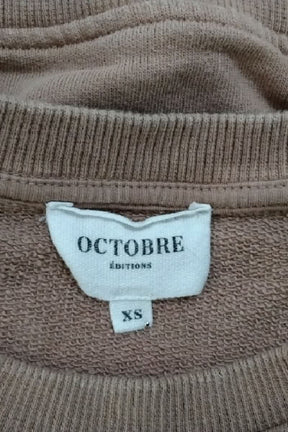 Sweatshirt Octobre  Marron