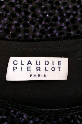 T-shirt Claudie Pierlot  Noir