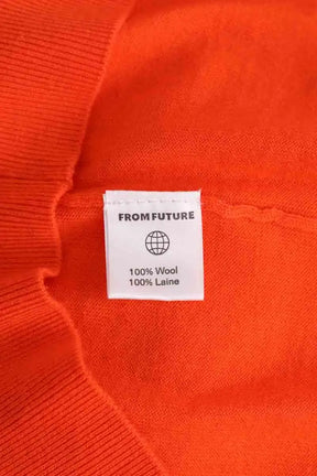 Pull From Future Orange en Laine