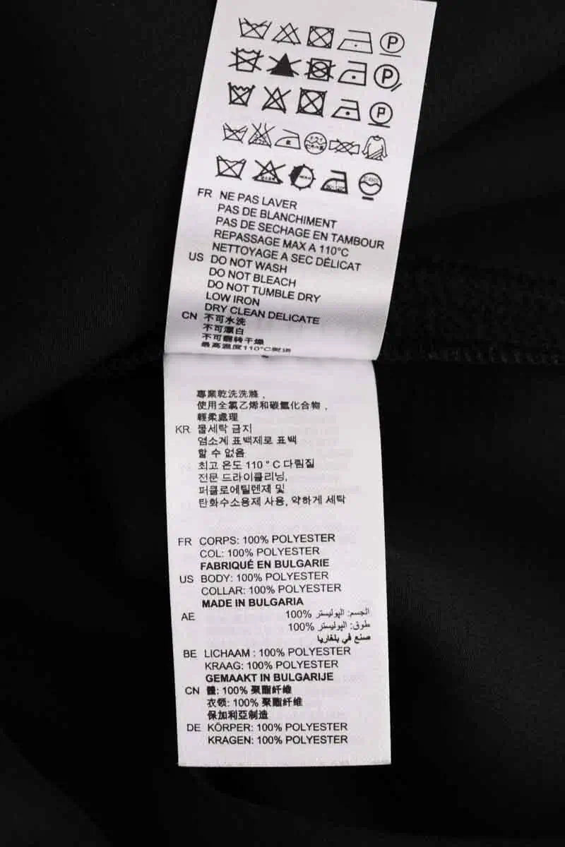 Robe Sandro Noir en Synthétique
