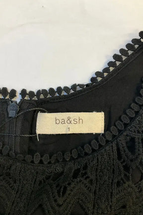 Robe Ba&Sh Noir en Coton