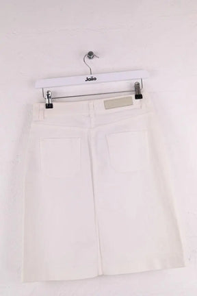 Jupe Gerard Darel Blanc en Coton