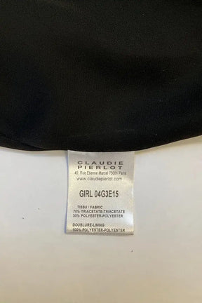 Veste Claudie Pierlot Noir en Synthétique