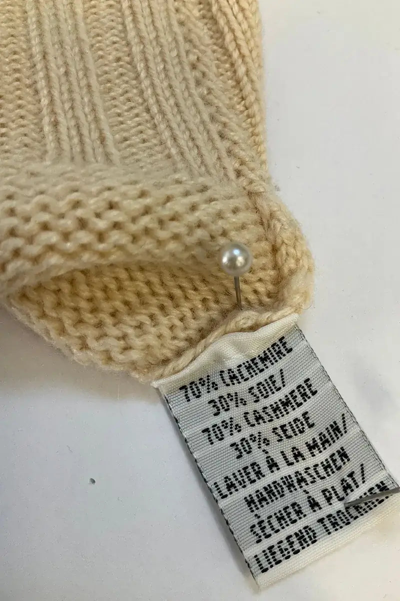 Pull Eric Bompard Beige en Cachemire