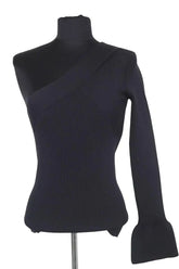 Top Theory Matte techno Noir en Synthétique, taille S - Seconde Main