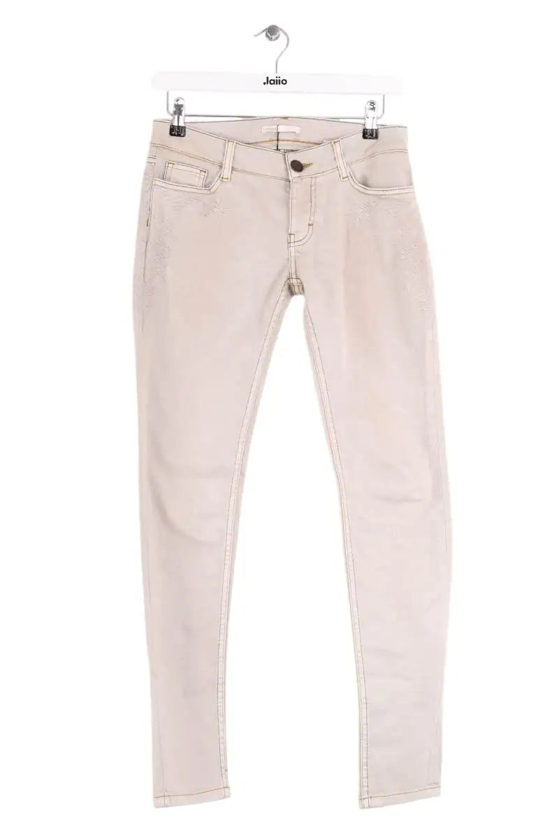 Jean slim Maje Gris en Coton, taille S - Seconde Main