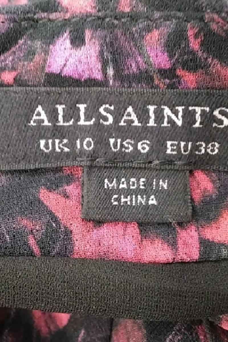 Mini jupe All Saints  Rouge