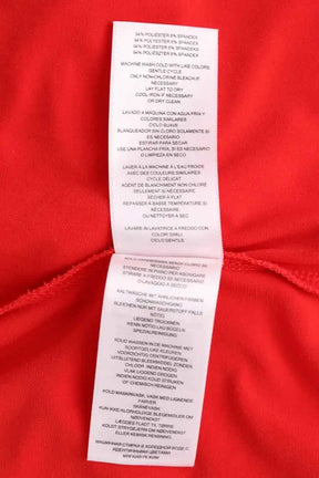 Robe Michael Kors Rouge en Synthétique