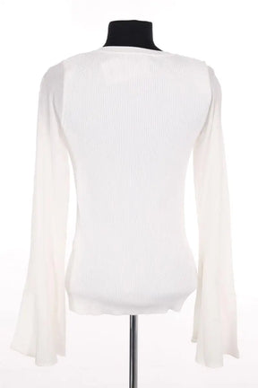Top Sandro Blanc en Viscose