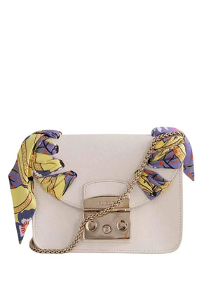 Mini sac Furla Beige en Cuir - Seconde Main
