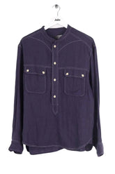 Chemise Isabel Marant Marine en Soie, taille M - Seconde Main
