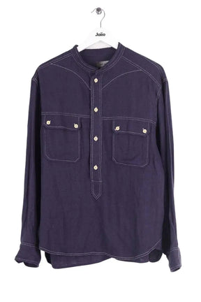 Chemise Isabel Marant Marine en Soie, taille M - Seconde Main