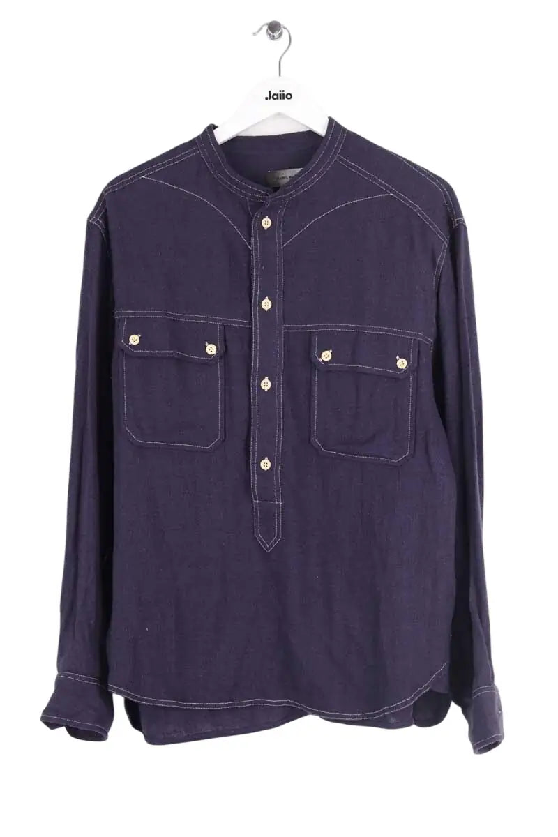 Chemise Isabel Marant Marine en Soie, taille M - Seconde Main