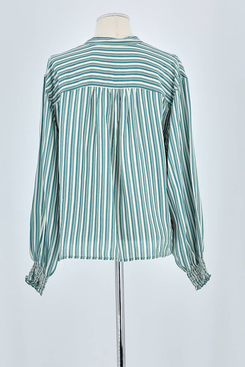 Blouse Pomandère  Turquoise