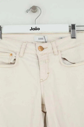 Jean droit Closed Beige en Coton
