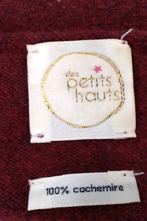 Gilet Des Petits Hauts  Bordeaux