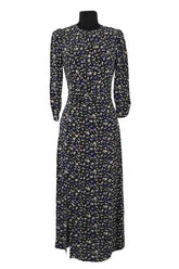 Robe Sézane Noir en Viscose, taille XS - Seconde Main