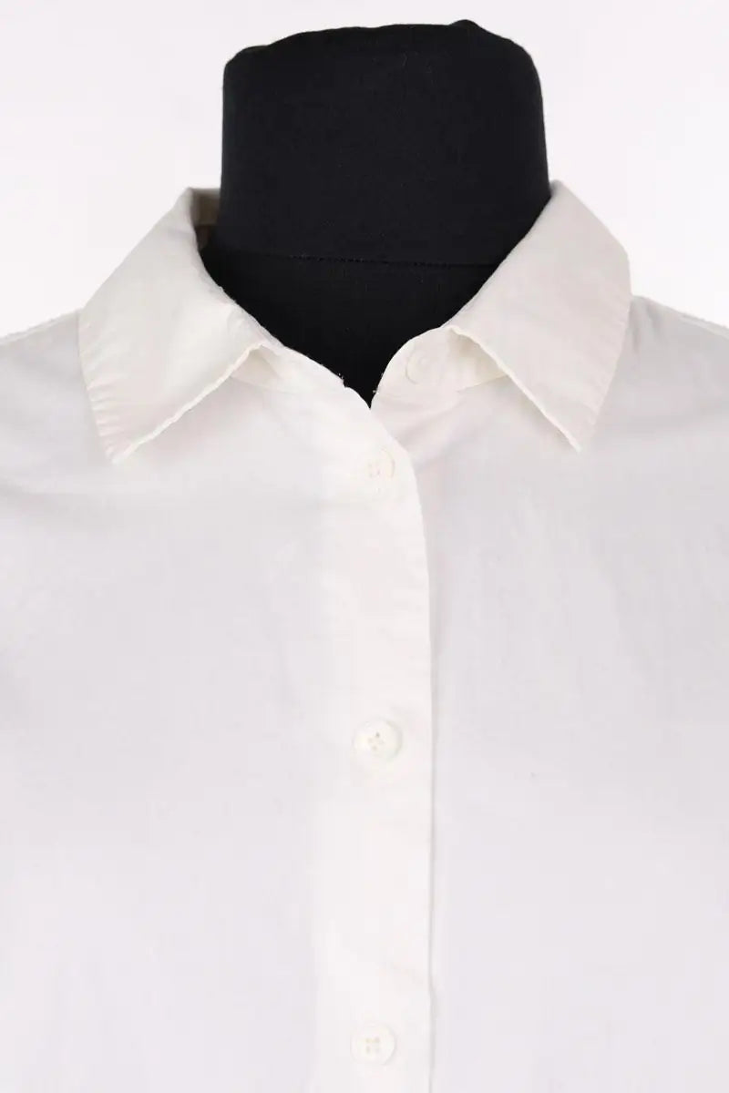 Chemise Equipment Blanc en Coton