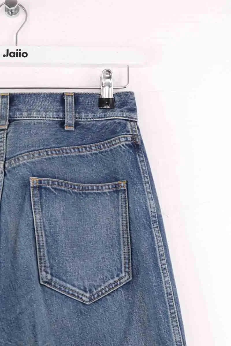 Jean droit Celine Bleu en Coton