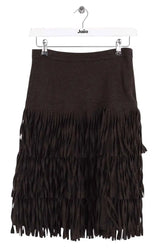 Jupe Irie Wash Marron en Laine, taille S - Seconde Main