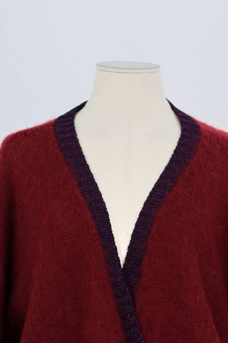 Gilet Des Petits Hauts  Bordeaux