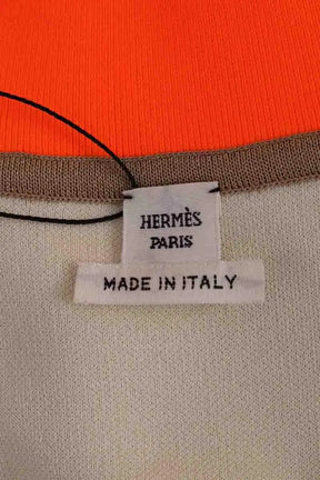 Gilet Hermès Camel en Soie
