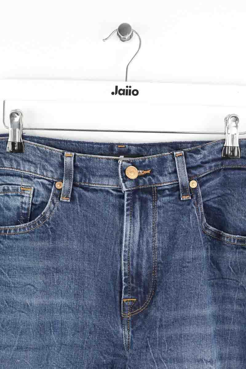 Jean droit 7 For All Mankind  Bleu