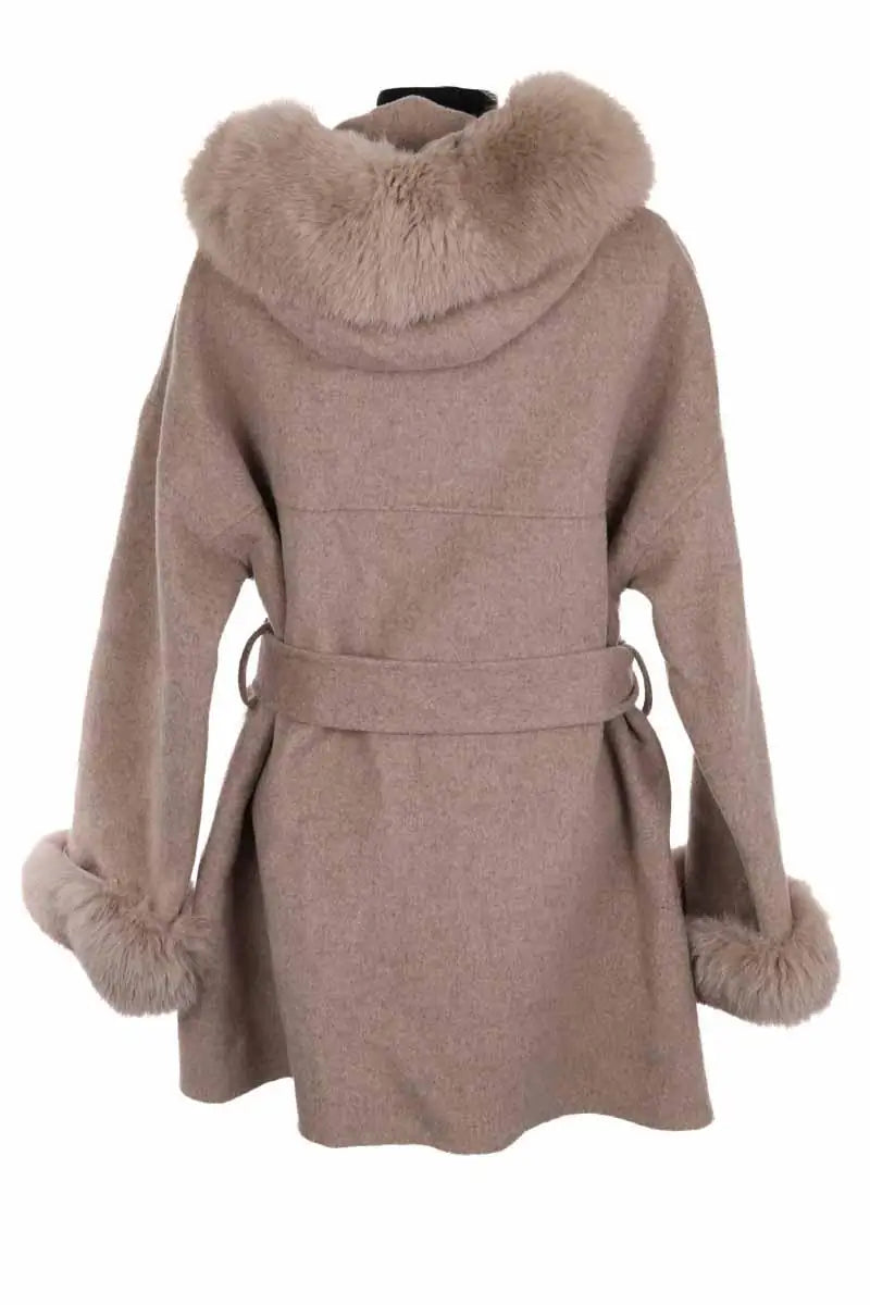 Manteau Max Mara Beige en Laine