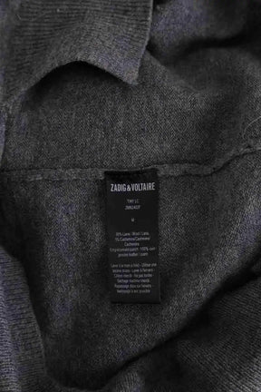 Cardigan Zadig & Voltaire Anthracite en Laine
