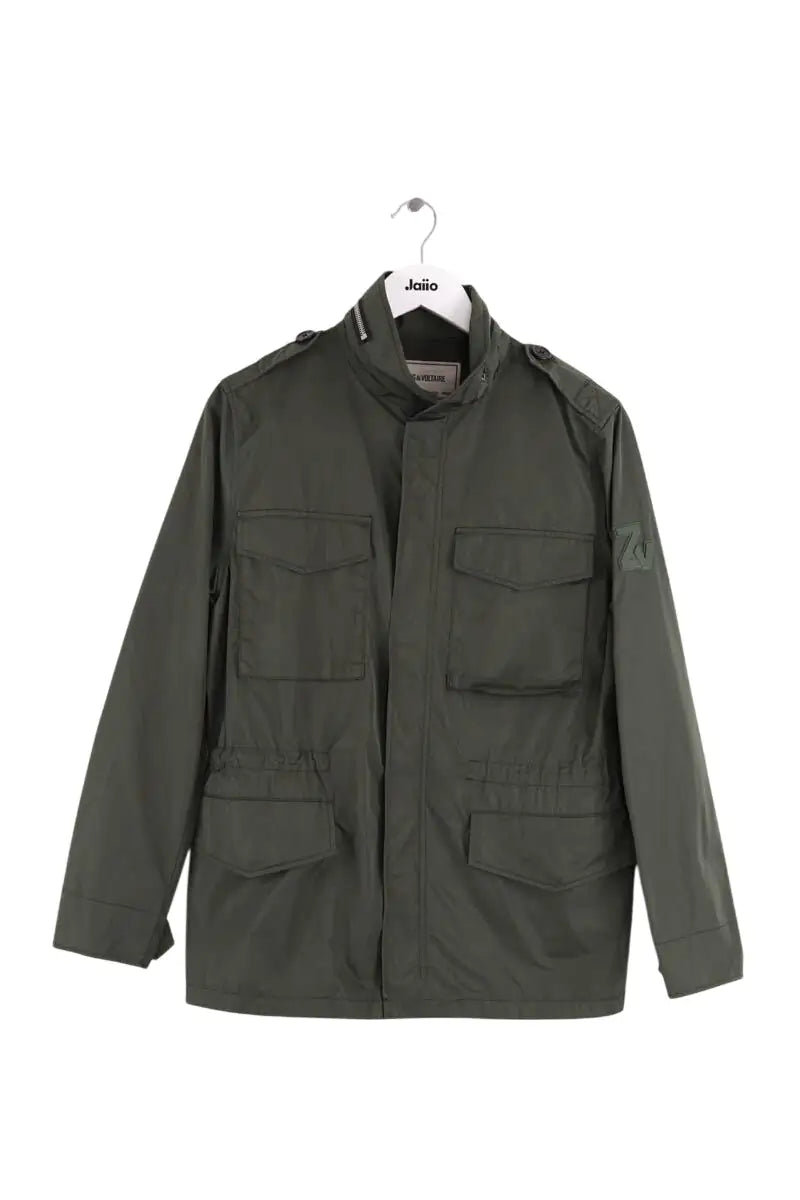 Parka Zadig & Voltaire Kaki en Synthétique, taille M - Seconde Main