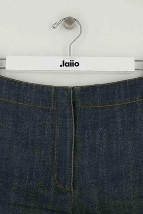 Mini short Alaïa Bleu en Coton