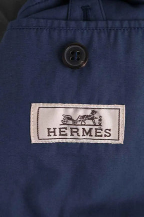 Blouson Hermès Kaki en Coton